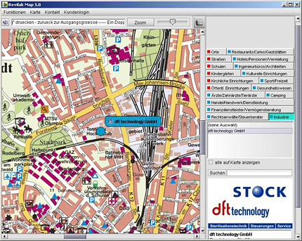 Interaktiver Stadtplan