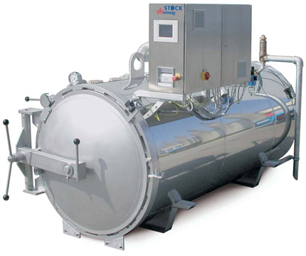 Steam water spray retorts Dampfsprüh-Autoklav